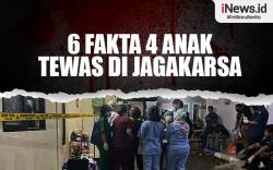 Infografis 6 Fakta 4 Anak Ditemukan Tewas di Jagakarsa