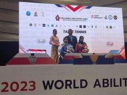 Indonesia Tambah 3 Emas dari Para Cycling dan Para Tenis Meja di WAG 2023