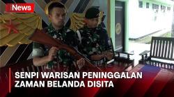 Petugas Sita Senpi Laras Panjang dengan Amunisi Aktif Berusia 122 Tahun dari Warga Maros