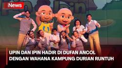 Seru! Upin dan Ipin Hadir di Dufan Ancol dengan Wahana Kampung Durian Runtuh