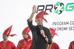 Ganjar Pranowo Hadir di Deklarasi Program Gotong Royong untuk Ekonomi Sejahtera dan Inklusif