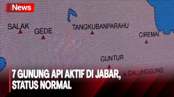 PVMBG Jabar Rilis 7 Gunung Api Berstatus Normal, Antisipasi Bencana