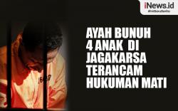 Infografis Panca Darmansyah Ayah yang Bunuh 4 Anak di Jagakarsa Terancam Hukuman Mati