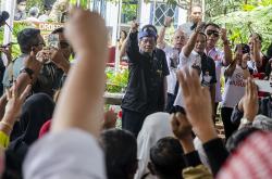 Mahfud MD Temui Warga Bandung Barat, Dengar Aspirasi Petani hingga Milenial 