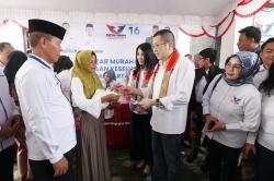 HT Menyapa Masyarakat Kalteng di Bazar Sembako Murah dan Pemeriksaan Kesehatan Gratis Partai Perindo