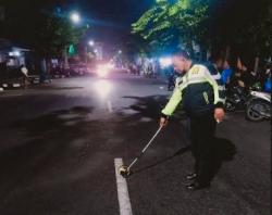 Kecelakaan di Semarang, Pemotor Ninja Tewas usai Tabrak Median Jalan<