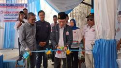 Resmikan Posko Pemenangan, Caleg Partai Perindo Komitmen Majukan Sukabumi 5 Tahun ke Depan<