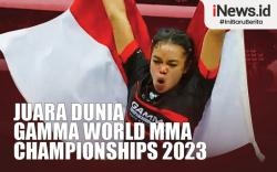 Infografis Juara Dunia GAMMA World MMA Championships 2023