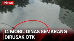  11 Mobil Dirusak OTK, 5 di Antaranya Milik KPU Kota Semarang