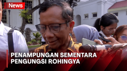 Pemerintah Ratas tentang Penampungan Sementara Pengungsi Rohingya, Mahfud MD Sebut Diplomasi Kemanusiaan