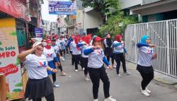 Ikut Senam Sehat Bareng Caleg Perindo Dina Masyusin, Warga Rawa Buaya: Kegiatan Ini Bagus