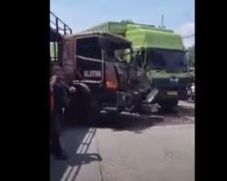 Tabrakan Beruntun 4 Kendaraan di Gresik, Jalur Pantura Macet 3 Km