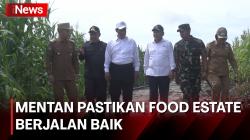 Kunjungi Gunung Mas, Mentan-Wamenhan Pastikan Food Estate Berjalan Baik