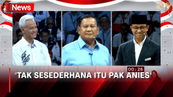 Ganjar Tekankan Dialog tentang Konflik Papua sedangkan Anies Soroti Keadilan, Prabowo: Tak Sesederhana Itu Pak Anies