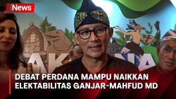 Sandiaga Uno Yakin Debat Capres-Cawapres Perdana Mampu Naikkan Elektabilitas Ganjar-Mahfud MD