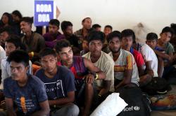 Imigran Rohingya Ditolak Warga Aceh, Kini Menunggu Relokasi