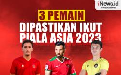 Infografis 3 Pemain yang Dipastikan Masuk Daftar 50 Pemain Timnas Indonesia di Piala Asia 2023