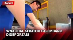 Kedapatan Jual Kebab di Palembang, WNA Asal Belanda Dideportasi Petugas Imigrasi