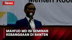 Isi Seminar Kebangsaan, Mahfud MD Paparkan Strategi Menuju Indonesia Emas 2045