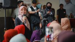 Atikoh Ganjar Beri Edukasi Kesehatan kepada Perempuan di Cengkareng Jakbar