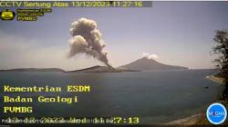 Gunung Anak Krakatau Kembali Erupsi, Tinggi Kolom Abu Capai 1 Km<