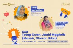 Simak IG Live MNC Asset dan Dety Nurfadilah: Tetap Cuan, Jauhi Maghrib (Masyir, Ghoror, Riba) 