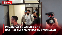 Ammar Zoni Jalani Pemeriksaan Kesehatan, Diam Seribu Bahasa dengan Tangan Terborgol