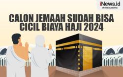 Infografis Calon Jemaah Sudah Bisa Cicil Biaya Haji 2024 
