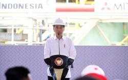 Resmikan Smelter Freeport di Gresik, Jokowi Target Produksi 3 Juta per Tahun