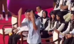 Gibran Respons Teguran KPU atas Reaksi Berlebihan saat Debat Capres: Saya Mohon Maaf