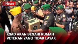 Peringatan Hari Juang TNI AD ke-78 di Makassar, KSAD Akan Benahi Rumah Veteran yang Tidak Layak