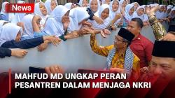 Mahfud MD Kunjungi Ponpes Miftahul Huda Tasikmalaya, Siap Perjuangkan Pesantren