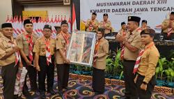 Purnatugas, Atikoh Ganjar Berharap Penggantinya di Kwarda Jateng Punya Visi Majukan Pramuka