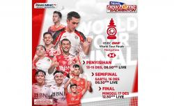 Saksikan 6 Wakil Indonesia di BWF World Tour Finals 2023 Hari Ini, Live iNews