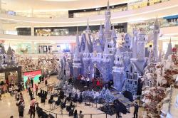 Ada Istana di Dalam Pusat Perbelanjaan Sambut Natal dan Tahun Baru 2024