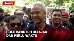 Ganjar Tanggapi Sindiran Kaesang : Politisi Butuh Belajar dan Perlu Waktu