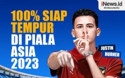 Infografis Justin Hubner Resmi Pindah Federasi, 100 Persen Siap Tempur di Piala Asia 2023