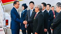 Presiden Jokowi Tiba di Tokyo, Bakal Bertemu PM Jepang Fumio Kishida