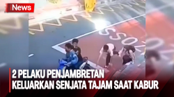 Dua Pria Lakukan Penjambretan, Sempat Keluarkan Senjata Tajam saat Kabur