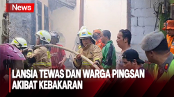 Seorang Lansia Tewas dan Beberapa Warga Pingsan dalam Kebakaran di Senen, Jakarta Pusat