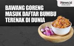 Infografis Bawang Goreng Masuk Daftar Bumbu Terenak di Dunia
