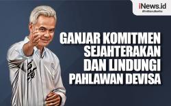 Infografis Ganjar Komitmen Sejahterakan dan Lindungi Pahlawan Devisa