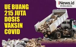 Infografis UE Buang 215 Juta Dosis Vaksin Covid