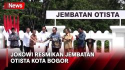 Kabar Baik! Presiden Jokowi Resmikan Jembatan Otista di Kota Bogor