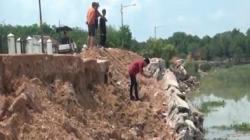 Tembok Penahan Air Teluk Seruo Ambruk, Pengawas Proyek Sebut karena Faktor Alam<