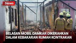 Delapan Rumah Kontrakan di Jakarta Timur Terbakar, Belasan Unit Mobil Damkar Dikerahkan