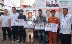 Kader Partai Perindo di Medan Terharu Terima Santunan Kecelakaan