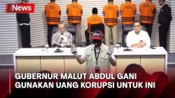Gubernur Maluku Utara Abdul Gani Kasuba Terima Rp2,2 Miliar, Uangnya Dipakai untuk Ini