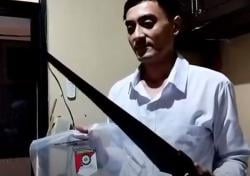 Sempat Kabur, Ayah Gergaji Jari Tangan Anak di Kuningan Ditahan <