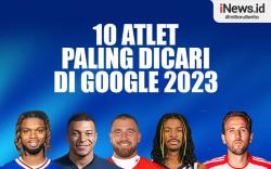 Infografis 10 Atlet Paling Dicari di Google 2023